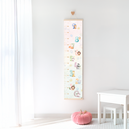 Growing with Numbers – Kids Growth Chart | Personalised Wall Ruler