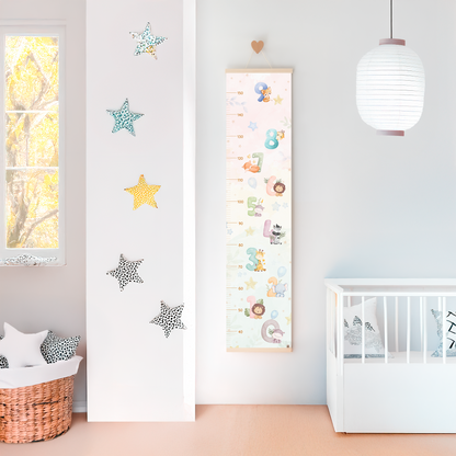 Growing with Numbers – Kids Growth Chart | Personalised Wall Ruler