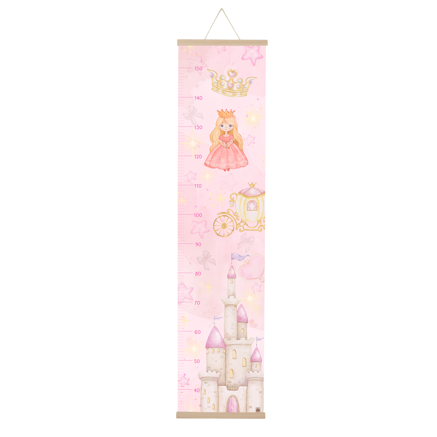 Her Little Highness – Kids Growth Chart | Personalised Wall Ruler