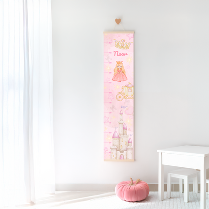 Her Little Highness – Kids Growth Chart | Personalised Wall Ruler