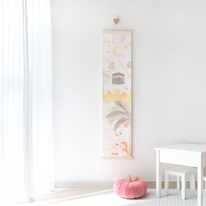 Growing with Faith – Kids Growth Chart | Personalised Wall Ruler