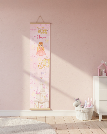 Her Little Highness – Kids Growth Chart | Personalised Wall Ruler