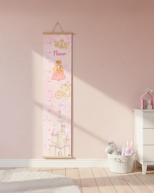 Her Little Highness – Kids Growth Chart | Personalised Wall Ruler