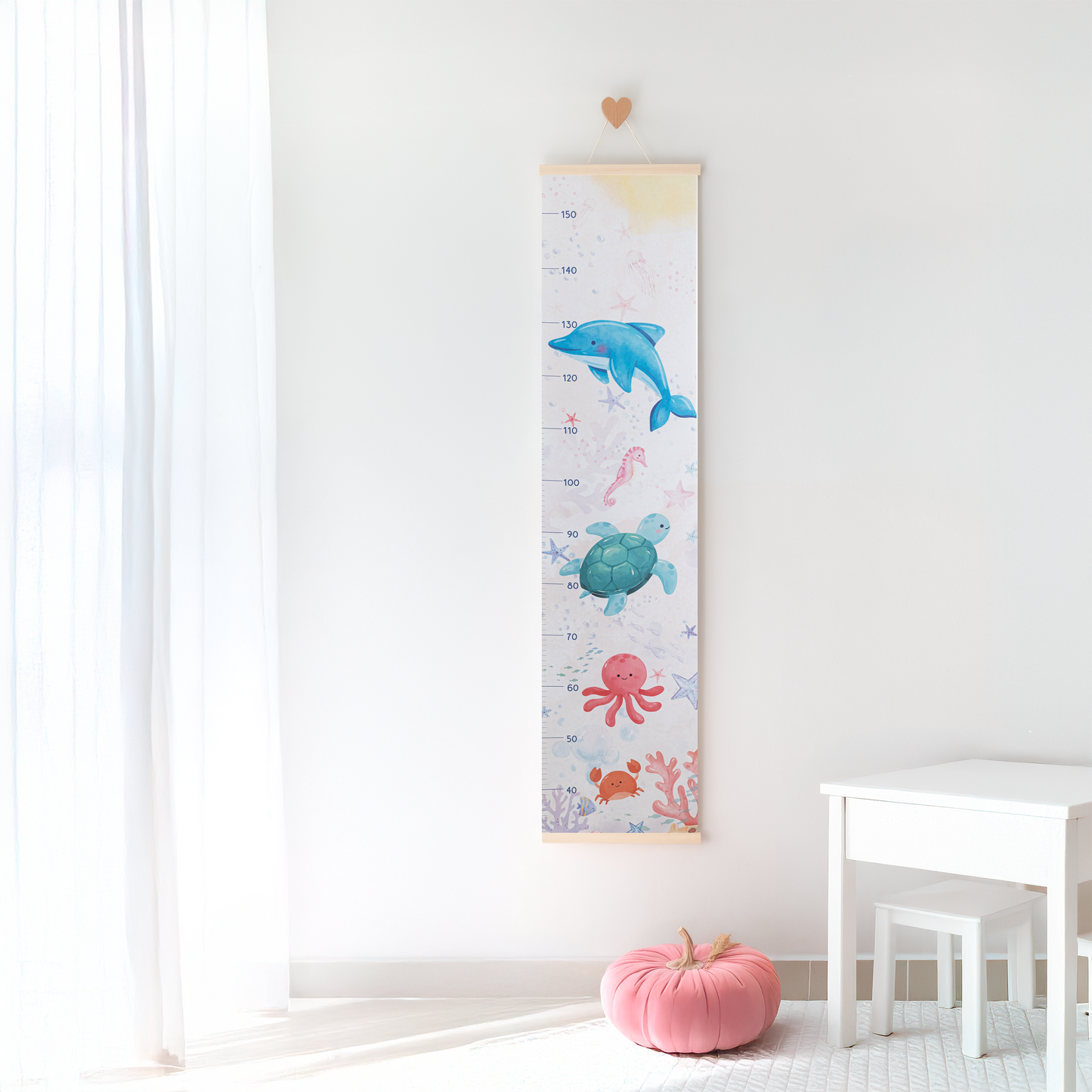 Under the Sea – Kids Growth Chart | Personalised Wall Ruler