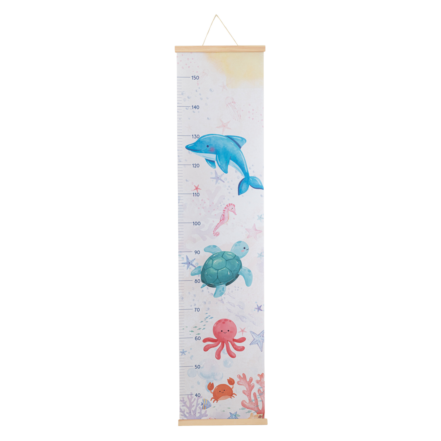 Under the Sea – Kids Growth Chart | Personalised Wall Ruler